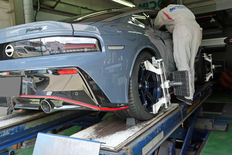 RZ34 nismoのホイールアライメント測定調整 | 緑整備センター