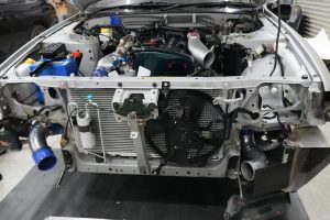 R134aエアコン取付け作業